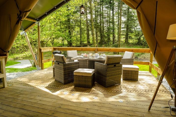 Skelwith's Safari Tents - eat