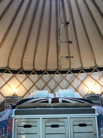 Glamping at The Grove, Cromer