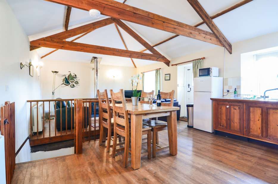Applecross dining/living area