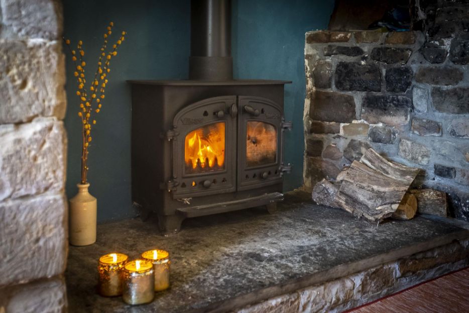 Log burner - in all four of the traditional cottages