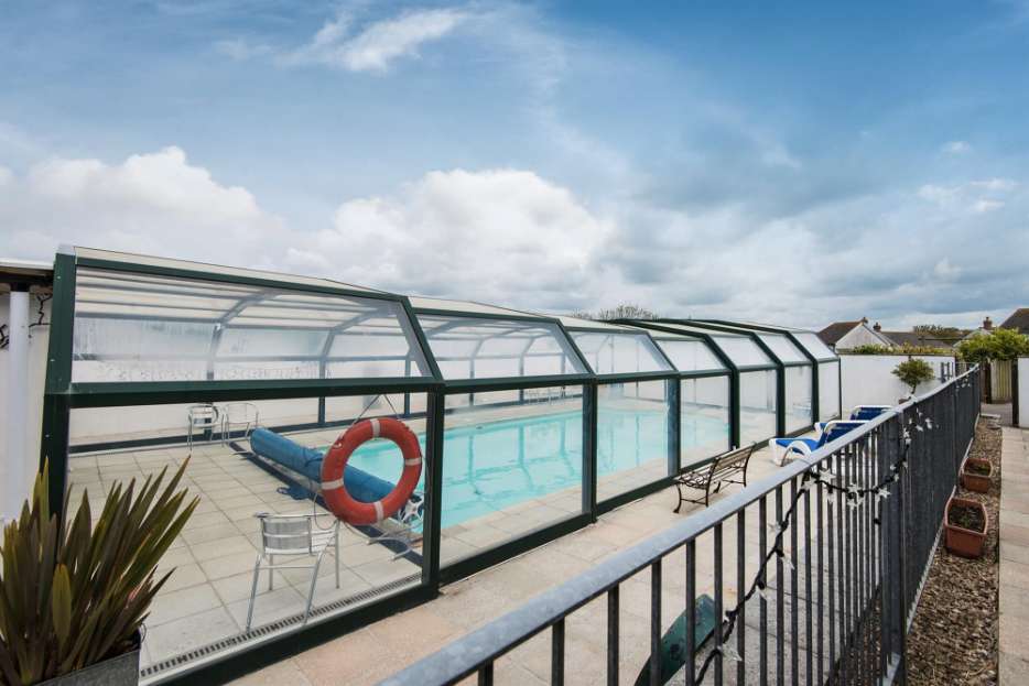 Indoor, heated pool
