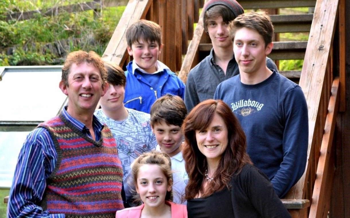 How do you balance a busy family life with running a business?