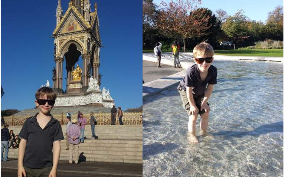 Dad and Son break in London during October ½ term week