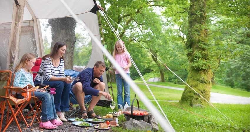 Child friendly campsites in Wales