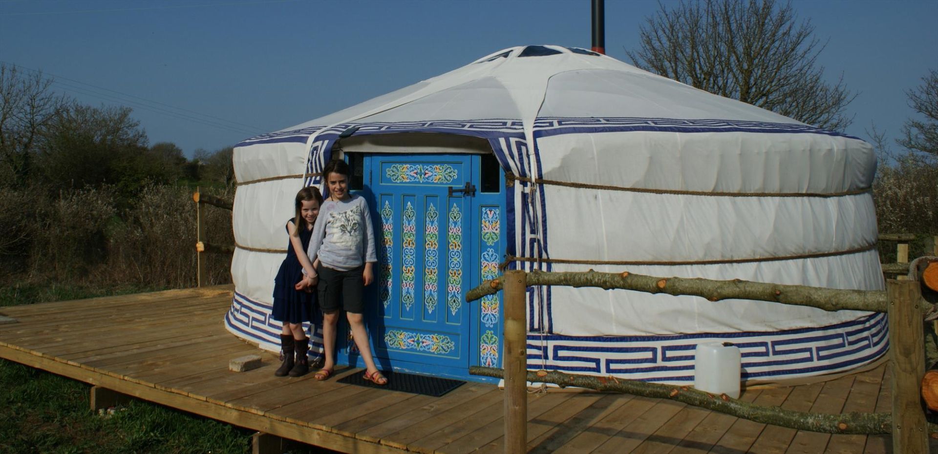 Family Glamping in Wales